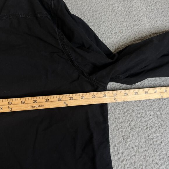 True Religion Shirt Mens 3XL Denim Pearl Snap Metal Button Slim Embroidered - Picture 10 of 11